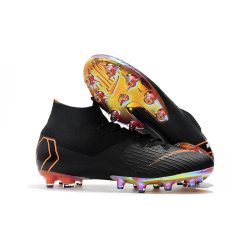 fodboldstøvler Nike Mercurial Superfly 6 ELITE AG PRO - Sort Orange_1.jpg